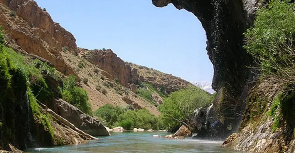 رودخانه بمپور یکی از مکان های گردشگری سیستان و بلوچستان