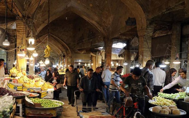 بازار زنجان یکی از مکان های گردشگری زنجان