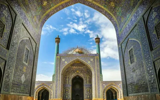 مسجد امام اصفهان یکی از مکان های گردشگری