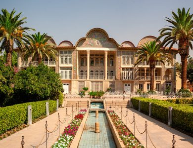 باغ نارنجستان قوام یکی از مکان های تفریحی شیراز